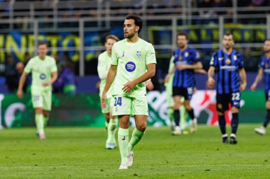 Eric Garcia UEFA Şampiyonlar Ligi yarı final maçında Internazionale Milano ve FC Barcelona (Maciej Rogowski) takımları arasında görüldü.)