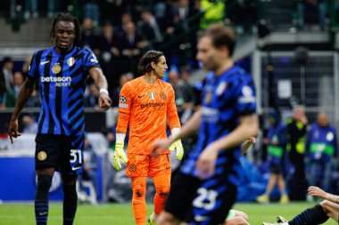 Yann Sommer UEFA Şampiyonlar Ligi yarı final maçında Internazionale Milano ve FC Barcelona (Maciej Rogowski) takımları arasında görüldü.)