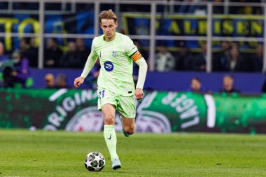 Frenkie De Jong UEFA Şampiyonlar Ligi yarı final maçında Internazionale Milano ve FC Barcelona (Maciej Rogowski) takımları arasında görüldü.)