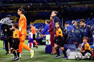 Yann Sommer ve Nicolo Barella UEFA Şampiyonlar Ligi yarı final maçında Internazionale Milano ve FC Barcelona (Maciej Rogowski)