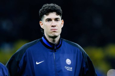 Alessandro Bastoni UEFA Şampiyonlar Ligi yarı final maçında Internazionale Milano ve FC Barcelona (Maciej Rogowski) takımları arasında görüldü.)
