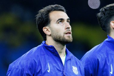 Eric Garcia UEFA Şampiyonlar Ligi yarı final maçında Internazionale Milano ve FC Barcelona (Maciej Rogowski) takımları arasında görüldü.)