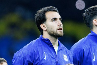 Eric Garcia UEFA Şampiyonlar Ligi yarı final maçında Internazionale Milano ve FC Barcelona (Maciej Rogowski) takımları arasında görüldü.)