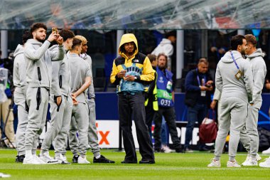 Jules Kounde UEFA Şampiyonlar Ligi yarı final maçında Internazionale Milano ve FC Barcelona (Maciej Rogowski) takımları arasında görüldü.)