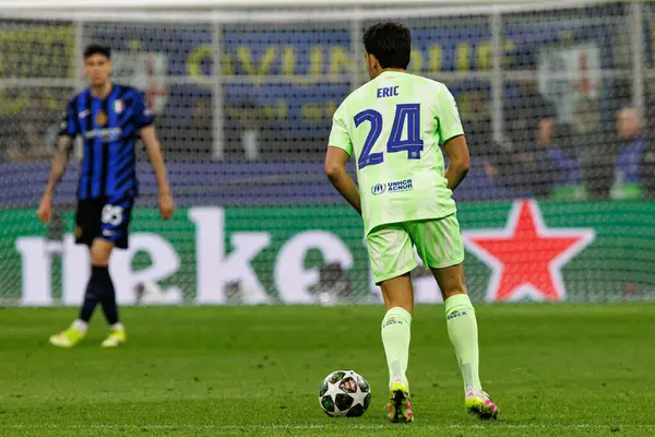 Eric Garcia UEFA Şampiyonlar Ligi yarı final maçında Internazionale Milano ve FC Barcelona (Maciej Rogowski) takımları arasında görüldü.)