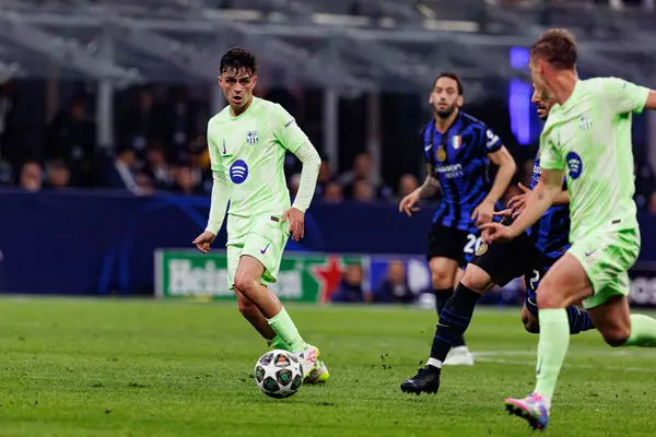 UEFA Şampiyonlar Ligi yarı final maçında Internazionale Milano ve FC Barcelona (Maciej Rogowski)