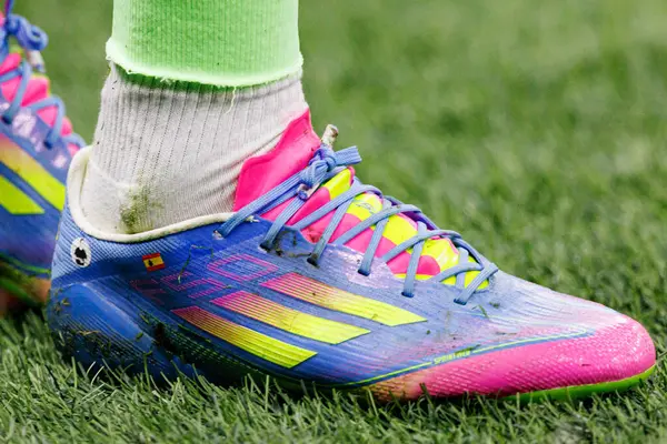 Dani Olmo UEFA Şampiyonlar Ligi yarı final maçında Internazionale Milano ve FC Barcelona (Maciej Rogowski) takımları arasında görüldü.)