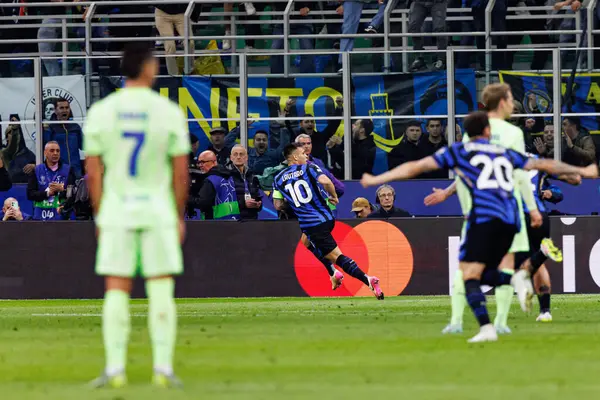 Lautaro Martinez UEFA Şampiyonlar Ligi yarı final maçında Milano ve Barcelona (Maciej Rogowski)