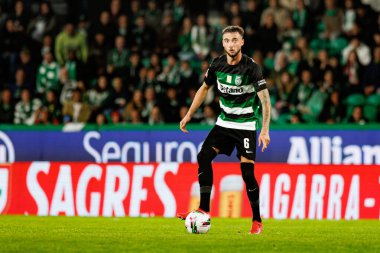 Liga Portekiz maçında Estadio Jose Alvalade 'de (Maciej Rogowski) spor takımları ile Gil Vicente FC arasında Zeno Debast görüldü.)
