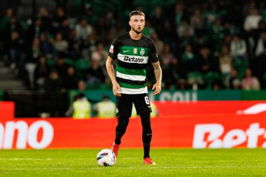 Liga Portekiz maçında Estadio Jose Alvalade 'de (Maciej Rogowski) spor takımları ile Gil Vicente FC arasında Zeno Debast görüldü.)