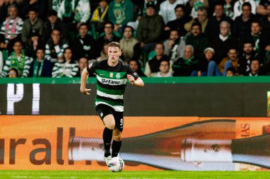 Viktor Gyokeres, Liga Portekiz maçı sırasında Estadio Jose Alvalade 'de (Maciej Rogowski) spor takımları ile Gil Vicente FC arasında görüldü.)
