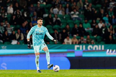 Rui Silva, Liga Portekiz maçı sırasında Estadio Jose Alvalade 'de (Maciej Rogowski) spor takımları ile Gil Vicente FC arasında görüldü.)