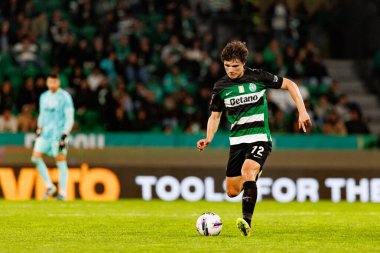 Eduardo Quaresma, Liga Portekiz maçı sırasında Estadio Jose Alvalade 'de (Maciej Rogowski)