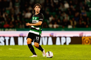 Eduardo Quaresma, Liga Portekiz maçı sırasında Estadio Jose Alvalade 'de (Maciej Rogowski)