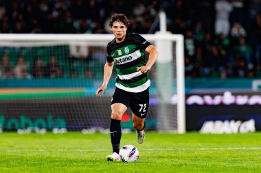 Eduardo Quaresma, Liga Portekiz maçı sırasında Estadio Jose Alvalade 'de (Maciej Rogowski)