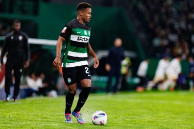 Cin Catamo, Liga Portekiz maçı sırasında Estadio Jose Alvalade 'de (Maciej Rogowski) spor takımları ile Gil Vicente FC arasında görüldü.)
