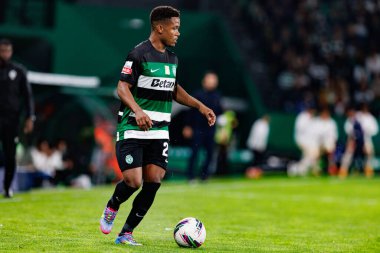 Cin Catamo, Liga Portekiz maçı sırasında Estadio Jose Alvalade 'de (Maciej Rogowski) spor takımları ile Gil Vicente FC arasında görüldü.)