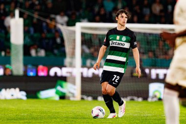 Eduardo Quaresma, Liga Portekiz maçı sırasında Estadio Jose Alvalade 'de (Maciej Rogowski)