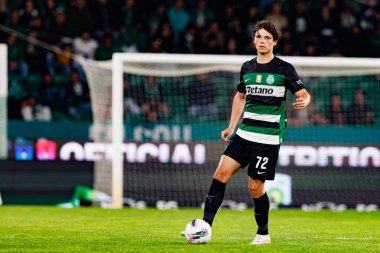 Eduardo Quaresma, Liga Portekiz maçı sırasında Estadio Jose Alvalade 'de (Maciej Rogowski)