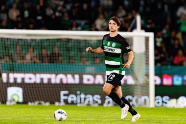 Eduardo Quaresma, Liga Portekiz maçı sırasında Estadio Jose Alvalade 'de (Maciej Rogowski)