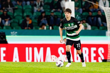 Eduardo Quaresma, Liga Portekiz maçı sırasında Estadio Jose Alvalade 'de (Maciej Rogowski)