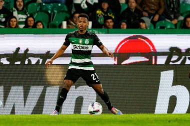 Cin Catamo, Liga Portekiz maçı sırasında Estadio Jose Alvalade 'de (Maciej Rogowski) spor takımları ile Gil Vicente FC arasında görüldü.)
