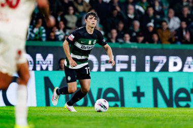 Eduardo Quaresma, Liga Portekiz maçı sırasında Estadio Jose Alvalade 'de (Maciej Rogowski)