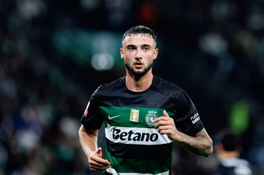 Liga Portekiz maçında Estadio Jose Alvalade 'de (Maciej Rogowski) spor takımları ile Gil Vicente FC arasında Zeno Debast görüldü.)