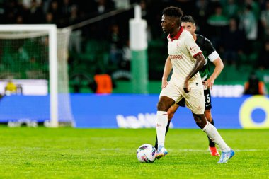 Felix Correia, Liga Portekiz maçı sırasında Estadio Jose Alvalade 'de (Maciej Rogowski) spor takımları ile Gil Vicente FC arasında görüldü.)