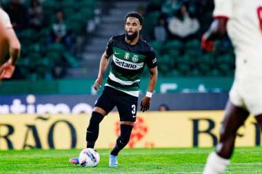 Jonathan St. Juste, Liga Portekiz maçı sırasında Estadio Jose Alvalade (Maciej Rogowski) takımları ile Gil Vicente FC arasında görüldü.)