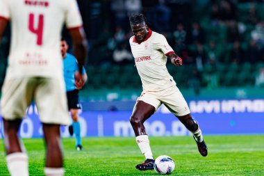 Mohamed Bamba, Liga Portekiz maçı sırasında Estadio Jose Alvalade 'de (Maciej Rogowski) spor takımları ile Gil Vicente FC arasında görüldü.)