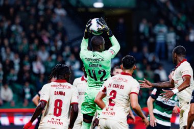 Andrew Ventura, Liga Portekiz maçı sırasında Estadio Jose Alvalade 'de (Maciej Rogowski)
