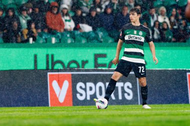 Eduardo Quaresma, Liga Portekiz maçı sırasında Estadio Jose Alvalade 'de (Maciej Rogowski)