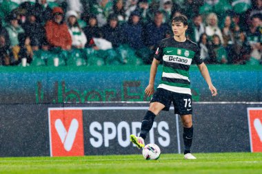 Eduardo Quaresma, Liga Portekiz maçı sırasında Estadio Jose Alvalade 'de (Maciej Rogowski)