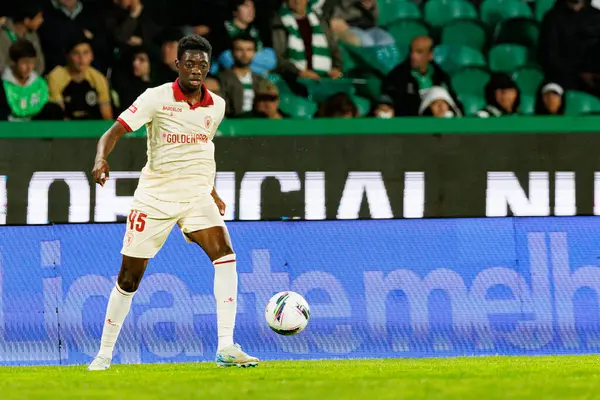 Jonathan Mutombo, Liga Portekiz maçı sırasında Estadio Jose Alvalade (Maciej Rogowski) takımları ile Gil Vicente FC arasında görüldü.)