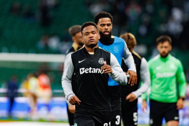 Cin Catamo, Liga Portekiz maçı sırasında Estadio Jose Alvalade 'de (Maciej Rogowski) spor takımları ile Gil Vicente FC arasında görüldü.)