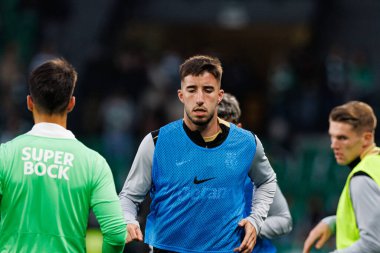 Goncalo Inacio, Liga Portekiz maçı sırasında Estadio Jose Alvalade (Maciej Rogowski) takımları ile Gil Vicente FC arasında görüldü.)