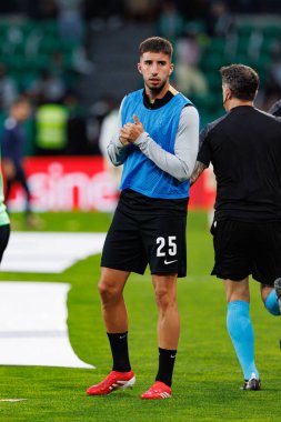 Goncalo Inacio, Liga Portekiz maçı sırasında Estadio Jose Alvalade (Maciej Rogowski) takımları ile Gil Vicente FC arasında görüldü.)