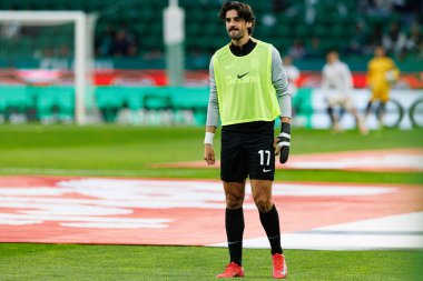 Francisco Trincao, Liga Portekiz maçı sırasında Estadio Jose Alvalade 'de (Maciej Rogowski) spor takımları ile Gil Vicente FC arasında görüldü.)