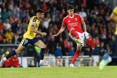 Antonio Silva, Liga Portekiz maçı sırasında Estoril Praia ve SL Benfica takımları arasında Estadio Antonio Coimbra da Mota 'da görüldü (Maciej Rogowski)
