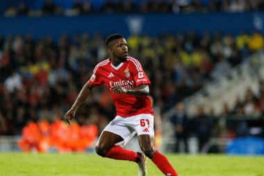 Florentino Luis, Liga Portekiz maçı sırasında Estoril Praia ve SL Benfica takımları arasında Estadio Antonio Coimbra da Mota 'da (Maciej Rogowski)