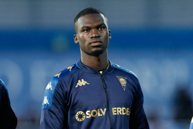 Kevin Boma, Liga Portekiz maçı sırasında Estoril Praia ve SL Benfica takımları arasında Estadio Antonio Coimbra da Mota 'da görüldü (Maciej Rogowski)