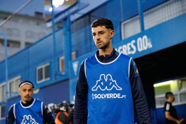 Liga Portekiz maçında Estoril Praia ve SL Benfica takımları arasında Estadio Antonio Coimbra da Mota (Maciej Rogowski)