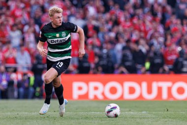 Conrad Harder, Liga Portekiz maçı sırasında SL Benfica ve Sporting CP (Maciej Rogowski)