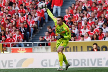 Anatoliy Trubin, Liga Portekiz maçı sırasında SL Benfica ve Sporting CP (Maciej Rogowski)