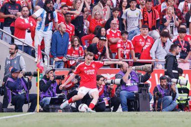 Kerem Akturkoglu Liga Portekiz maçı sırasında SL Benfica ve Sporting CP (Maciej Rogowski)