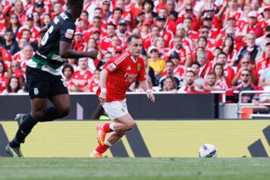 Kerem Akturkoglu Liga Portekiz maçı sırasında SL Benfica ve Sporting CP (Maciej Rogowski)