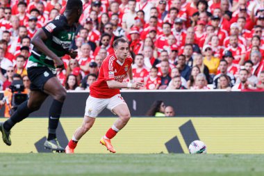 Kerem Akturkoglu Liga Portekiz maçı sırasında SL Benfica ve Sporting CP (Maciej Rogowski)