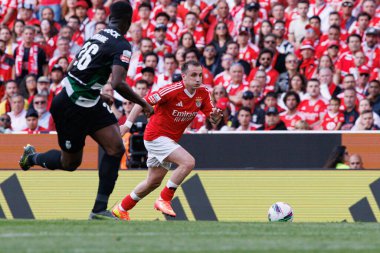 Kerem Akturkoglu Liga Portekiz maçı sırasında SL Benfica ve Sporting CP (Maciej Rogowski)