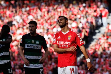 SL Benfica ve Sporting CP (Maciej Rogowski) takımları arasında oynanan Liga Portekiz maçında Vangelis Pavlidis görüldü)